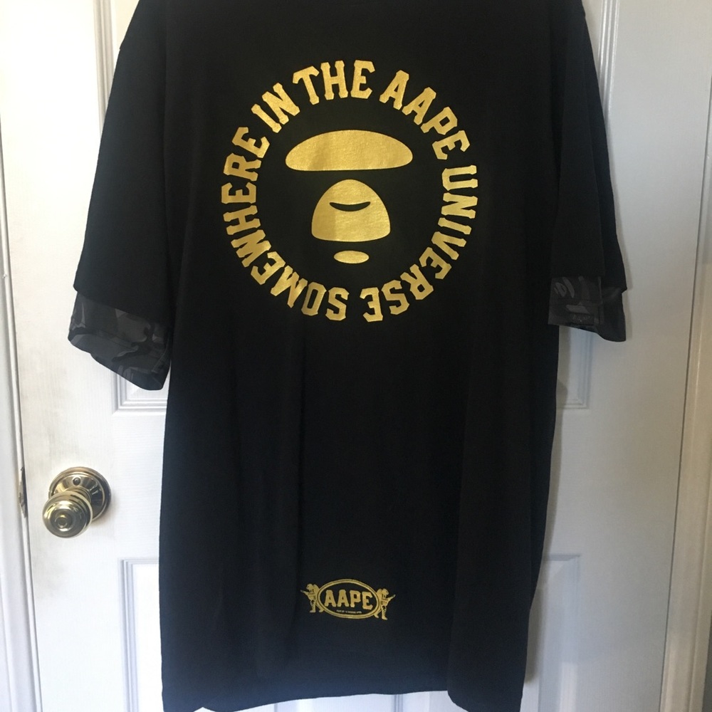 Bape long tee XL
